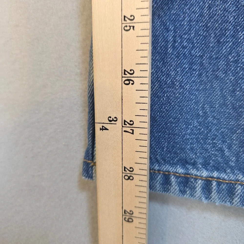 Kirkland Signature Mens Relaxed Fit Denim Jeans Blue 42x30 Vintage Look